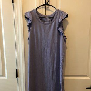 Women's Ruffle Sleeveless Tank Dress